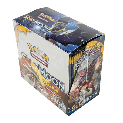 pokemon sun moon metal box|booster box sun and moon.